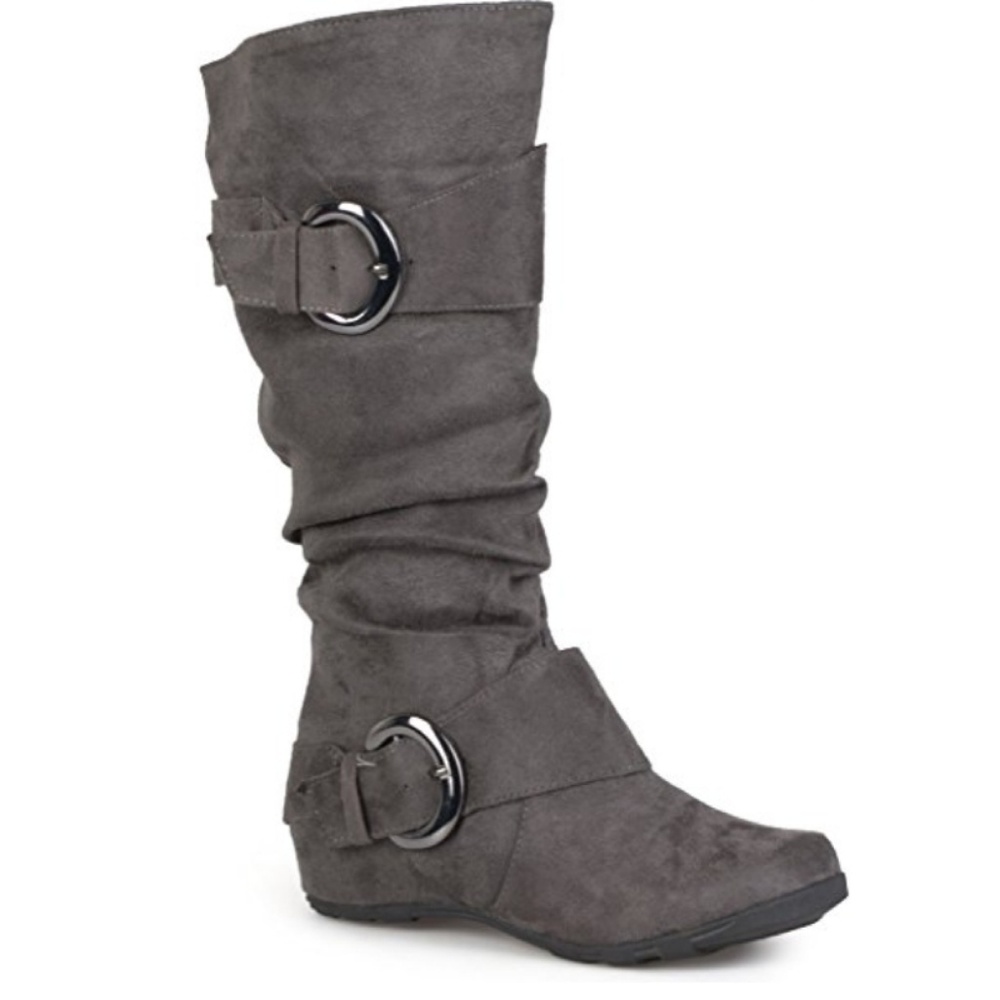 Brinley co. Gray 7 NWOT boots